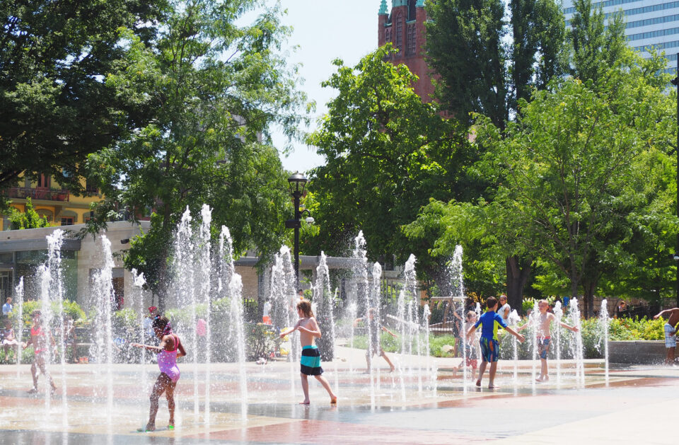 Washington Park Splash Pad