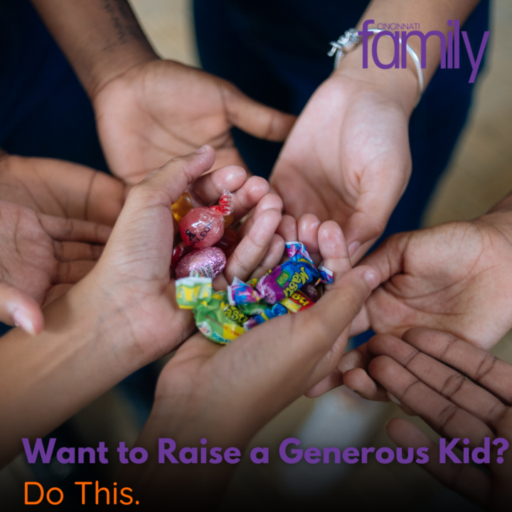 Want to raise a generous kid? do this