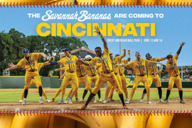 The Savannah Bananas are coming to Cincinnati!