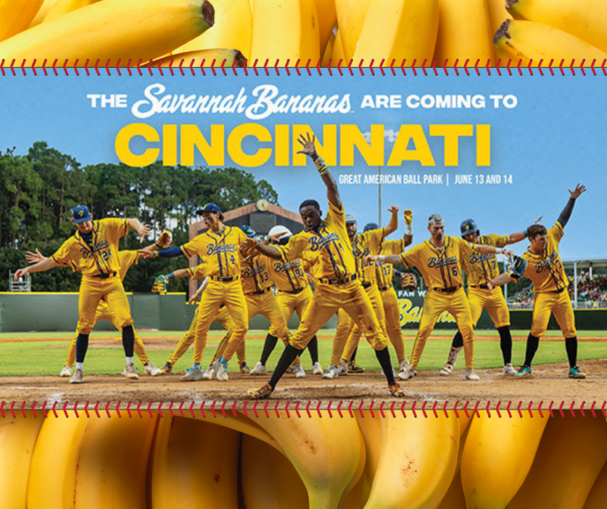 The Savannah Bananas are coming to Cincinnati!