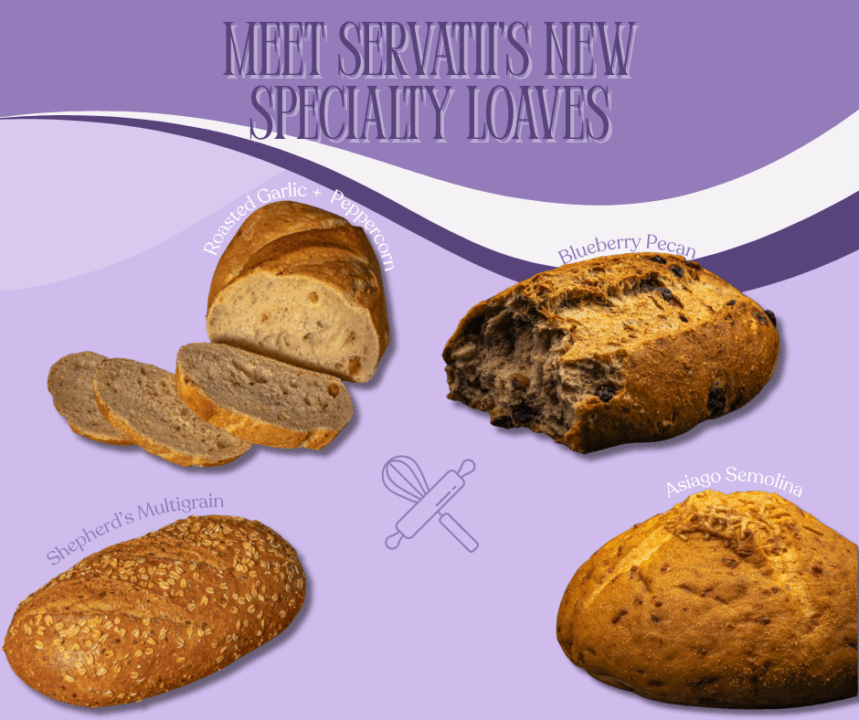 SERVATii's New Specialty Loaves