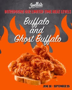 Joella's Hot Chicken serves HEAT!
