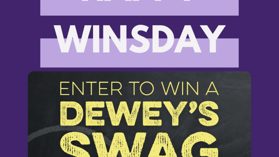 Dewey's pizza giveaway