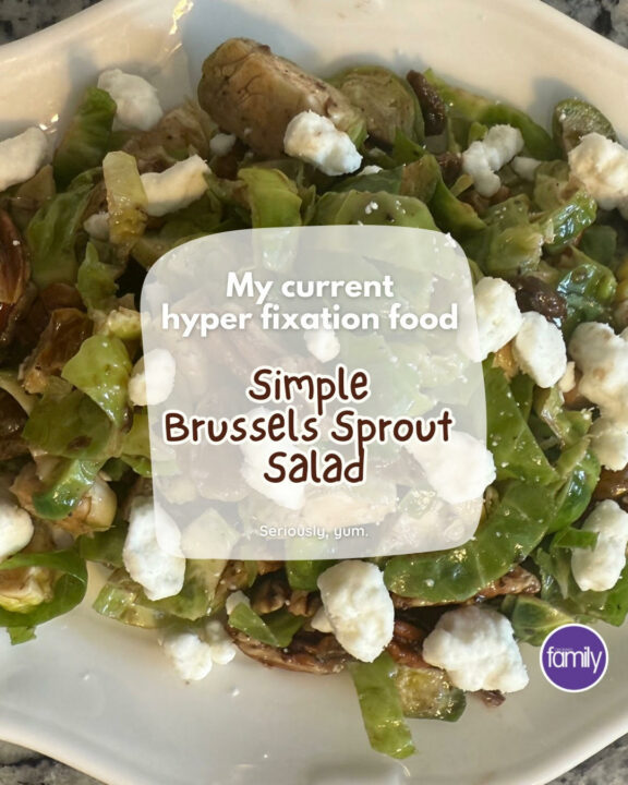 Simple Brussels Sprout Salad