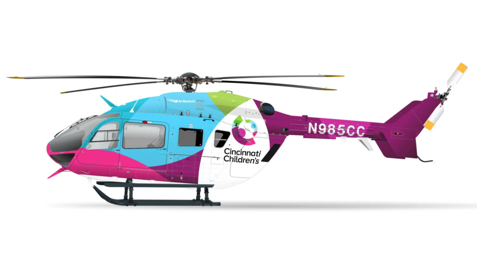 CCHMC’S New Helicopter