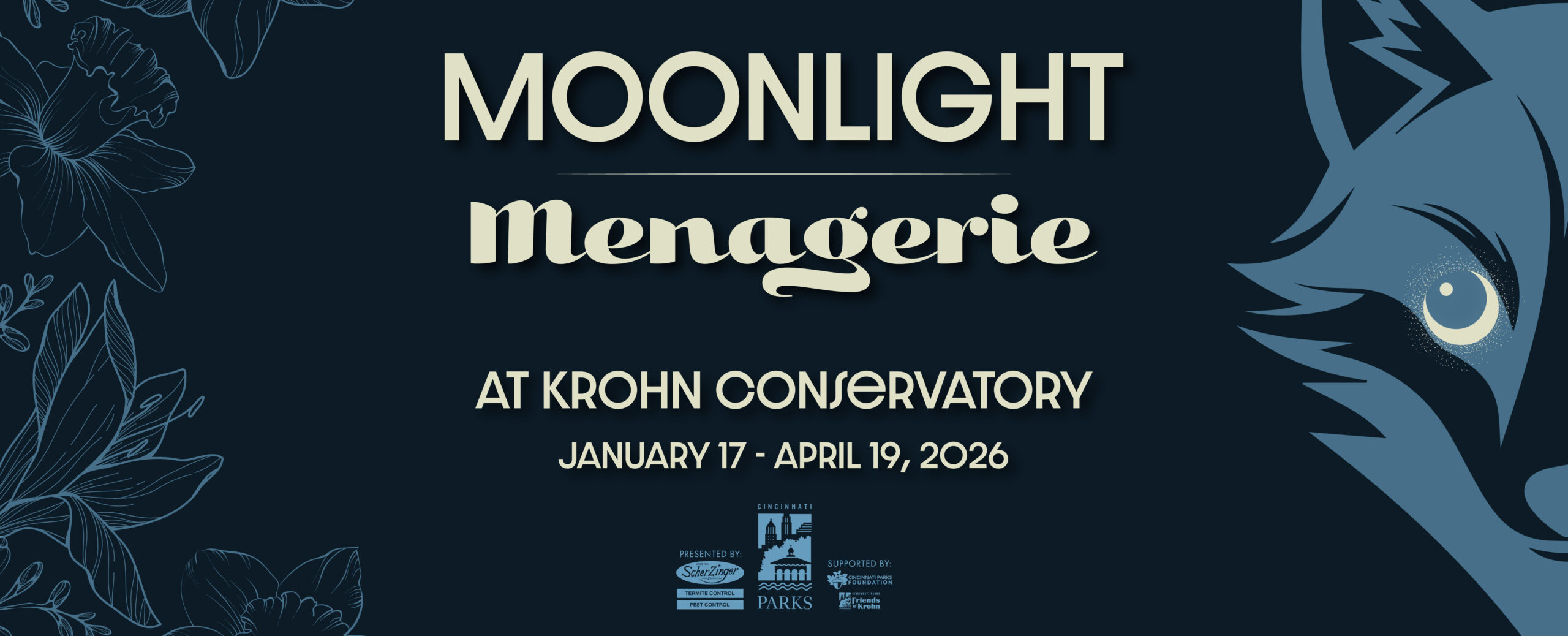 Krohn Conservatory Debuts Moonlight Menagerie