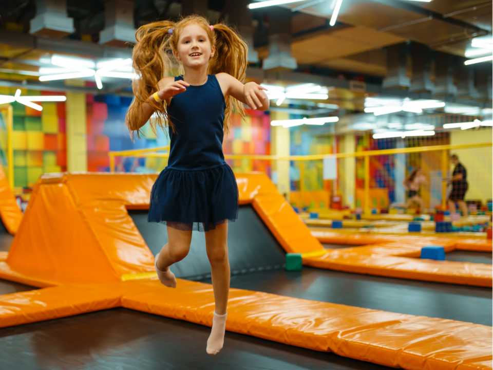 Indoor Jumps, Slides, Climbs, and MORE!